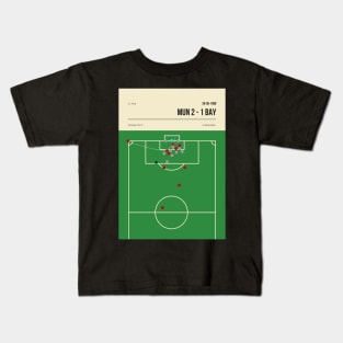 Manchester United  1999 CL final Winner Kids T-Shirt